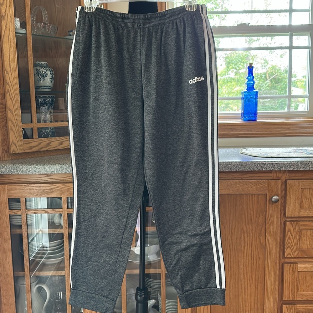Gray Adidas Joggers